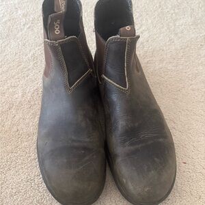 Blundstone Men's Dark Brown Leather Boots